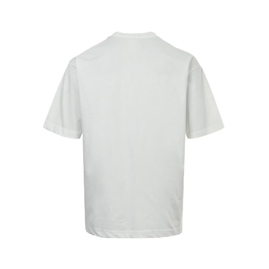 Miu Miu Cotton Crew Neck T-Shirt White