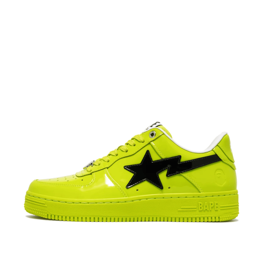 A Bathing Ape BAPE STA #2 Neon Green / Yellow