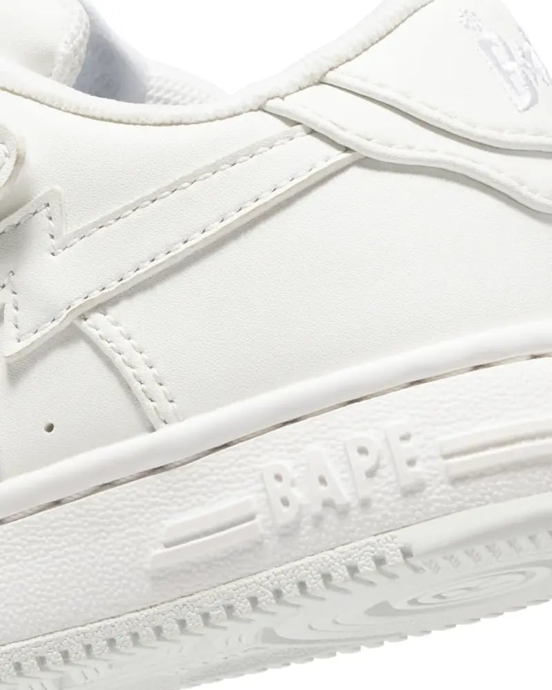 A Bathing Ape Kids BAPE STA #1 White / White