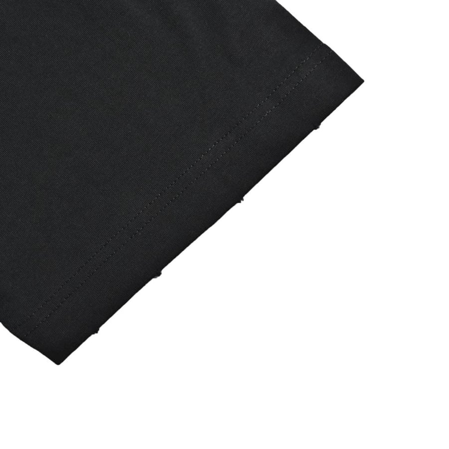 Miu Miu Logo Cotton T-Shirt Black