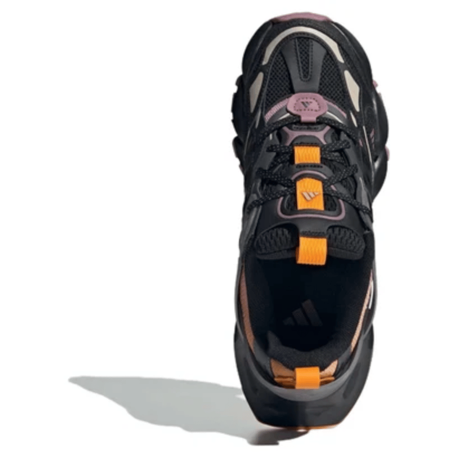 Adidas XLG Runner Deluxe Black Orange Purple Sneakers