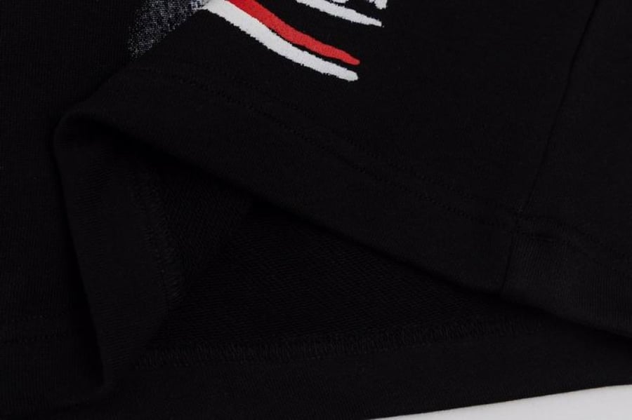 Balenciaga logo track shorts