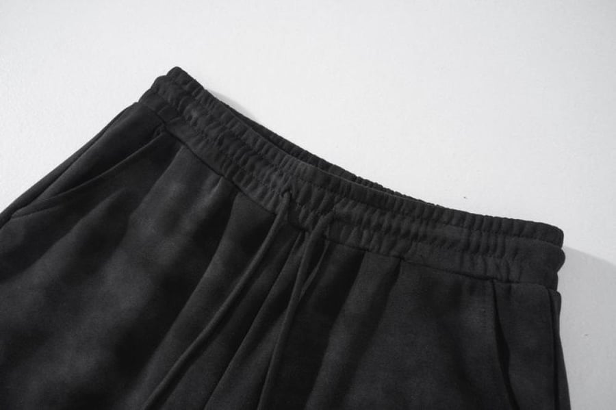 Balenciaga logo track shorts