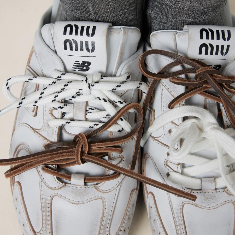 New Balance x Miu Miu 530 Suede Mesh