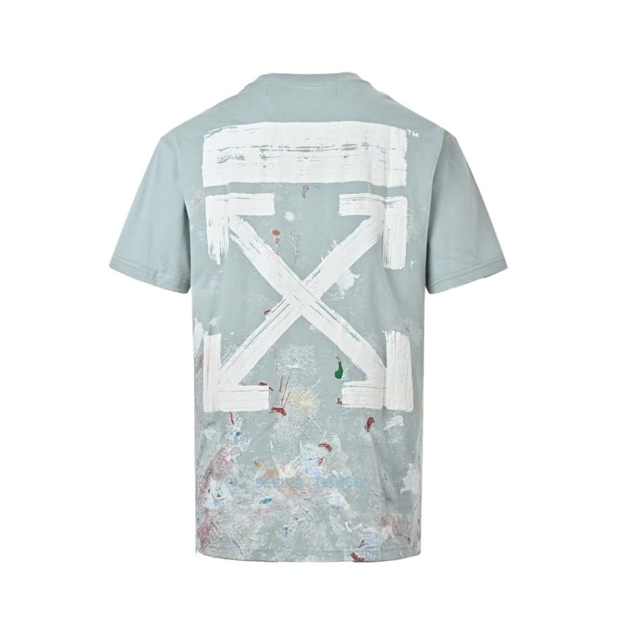Off-White Seeing Things T-Shirt Dusty Mint Green