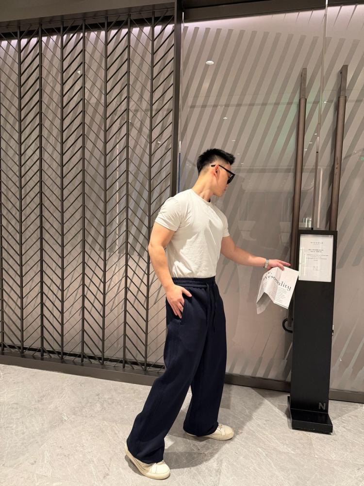 Dior Oblique Track Pants Navy Blue