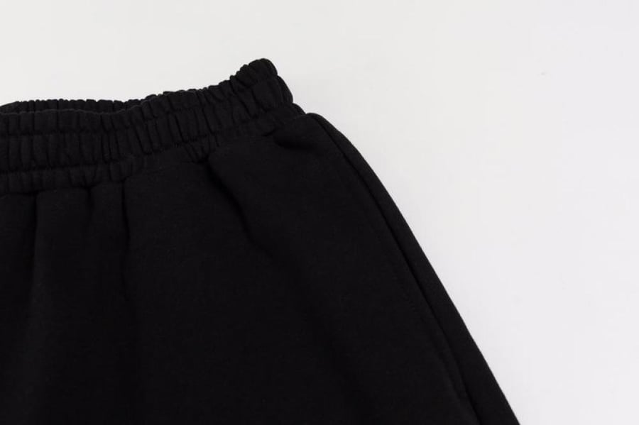 Balenciaga logo track shorts