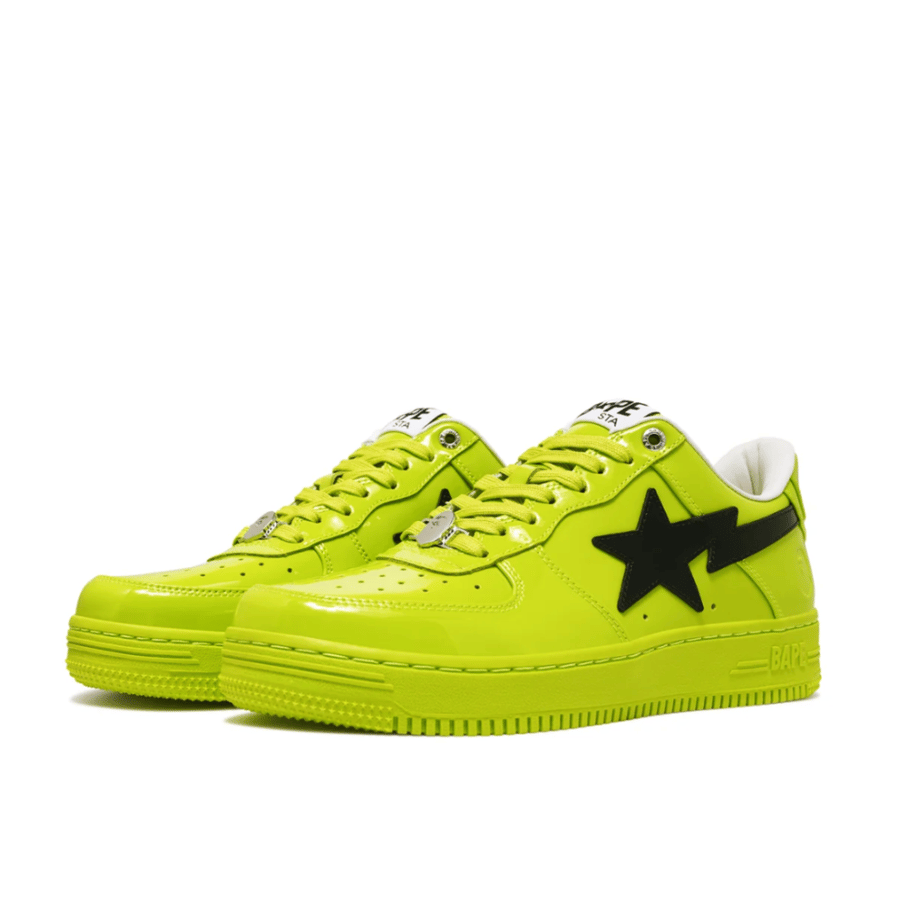A Bathing Ape BAPE STA #2 Neon Green / Yellow