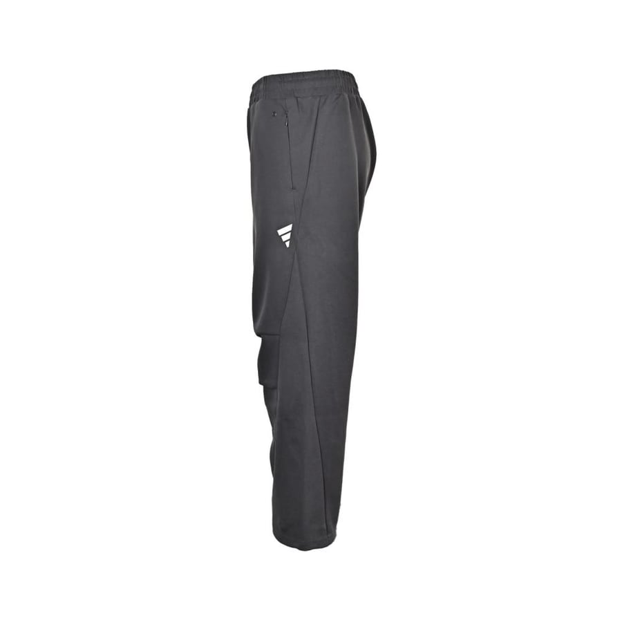 adidas Essentials Wide-Leg 3-Bar Logo Pants Dark Grey