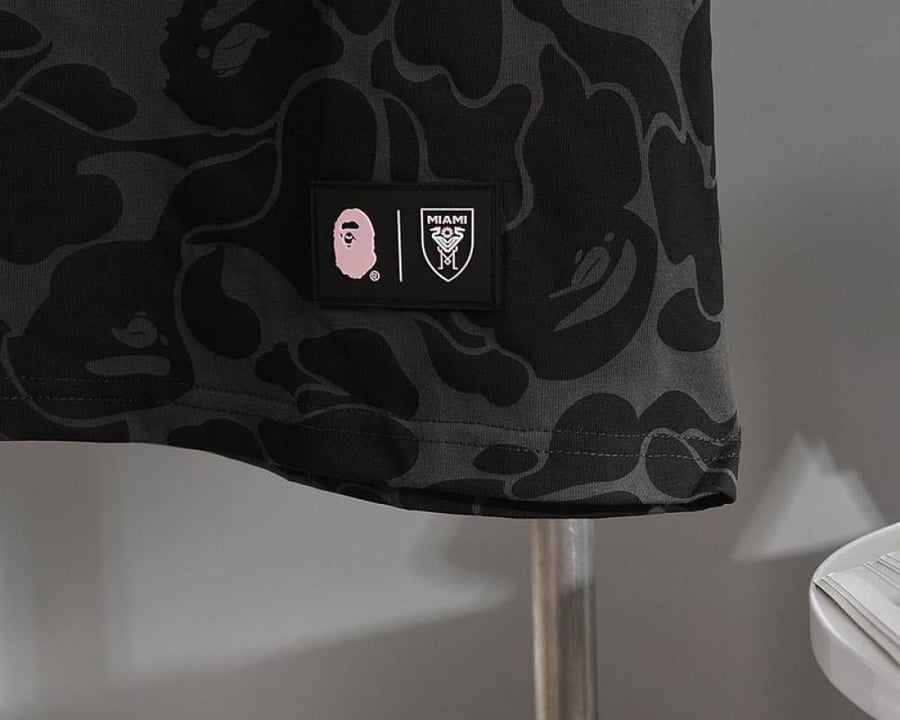BAPE x Inter Miami CF Camo Tee Black