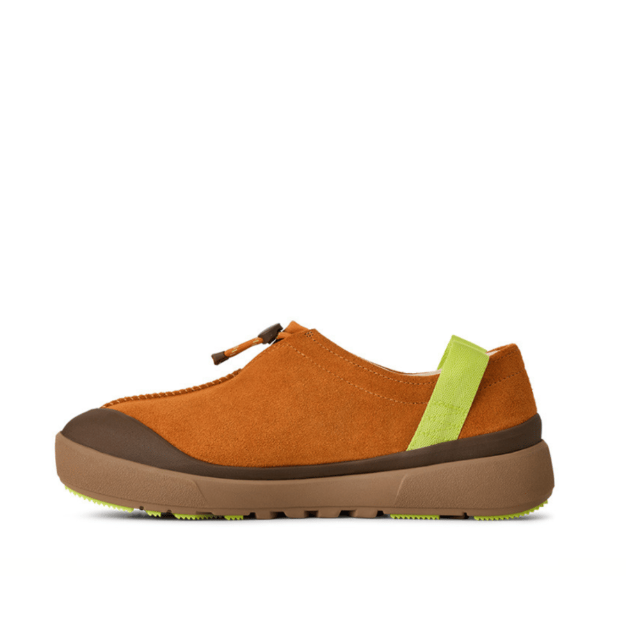 UGG Tasman Outpost Clog Brown / Lime Green