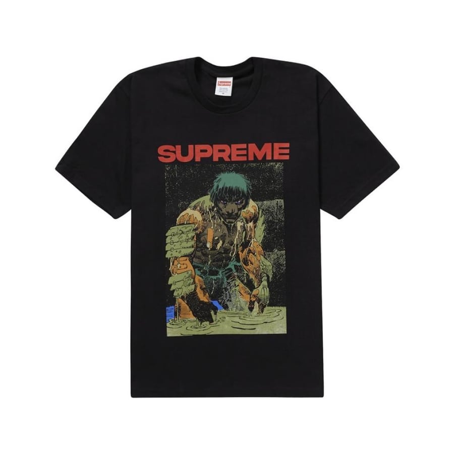 Supreme logo cotton T-shirt
