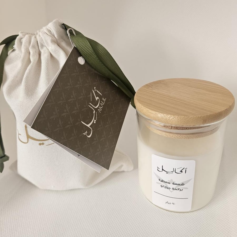 شمعة جيلاتو