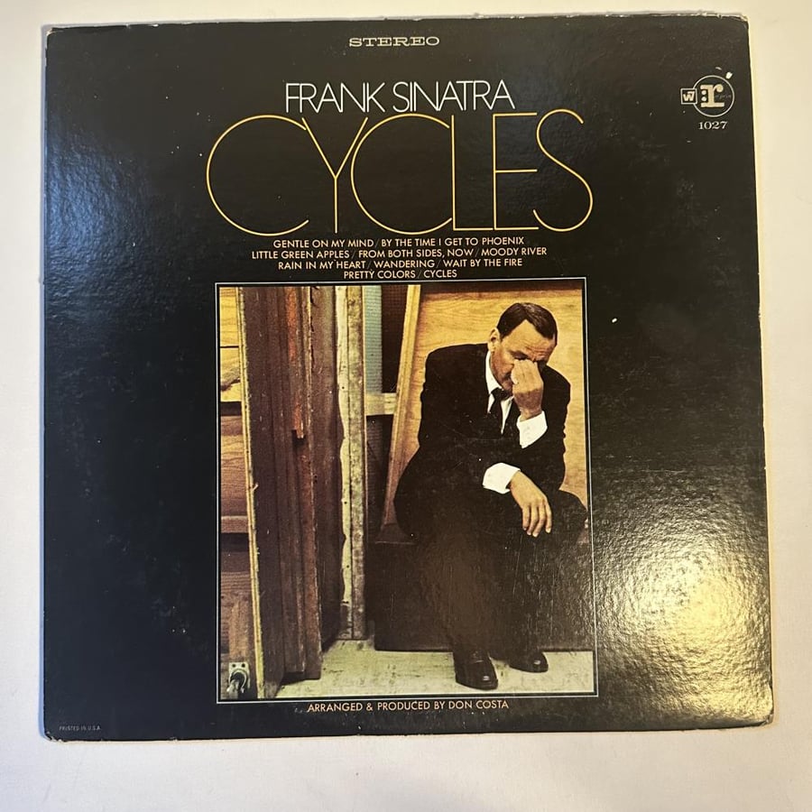 اسطوانة  الالبوم كامل frank sinatra cycles الاصليه