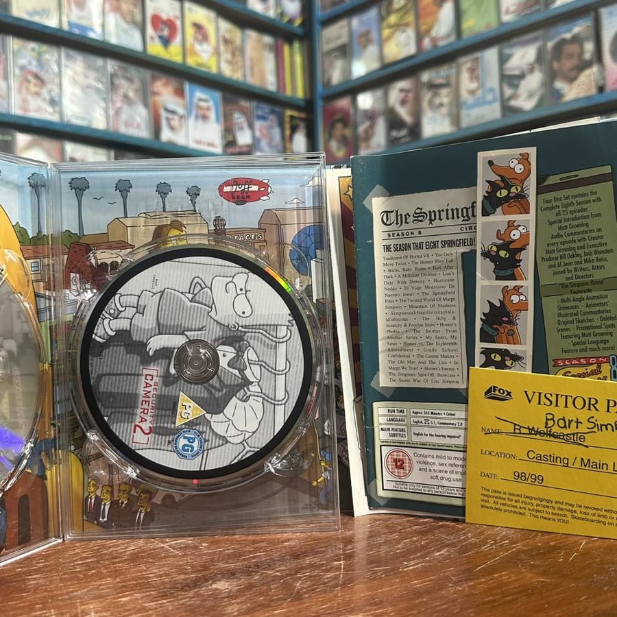 مسلسل The Simpsons الموسم الثامن - DVD
