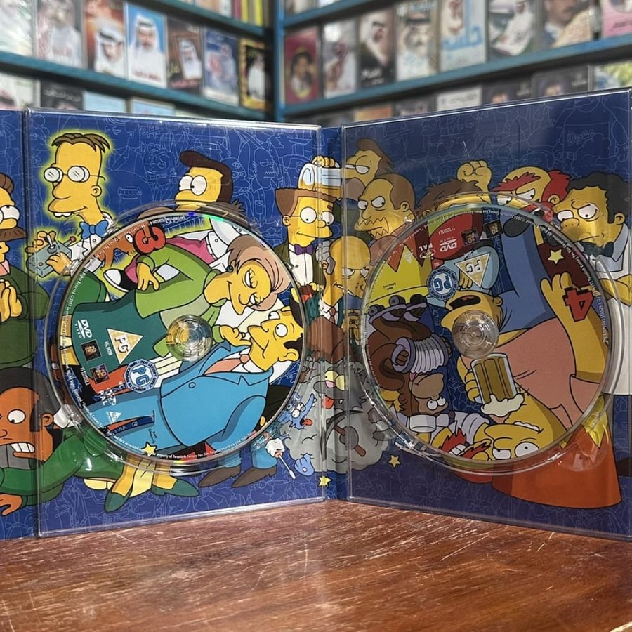 The Simpsons الموسم الرابع DVD إصدار كوليكتور