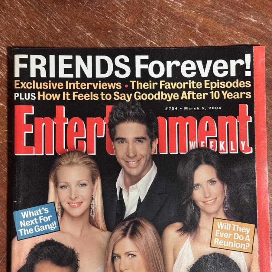 مجلة  عدد 5 مارس 2004   - Entertainment Weekly – Friends Forever