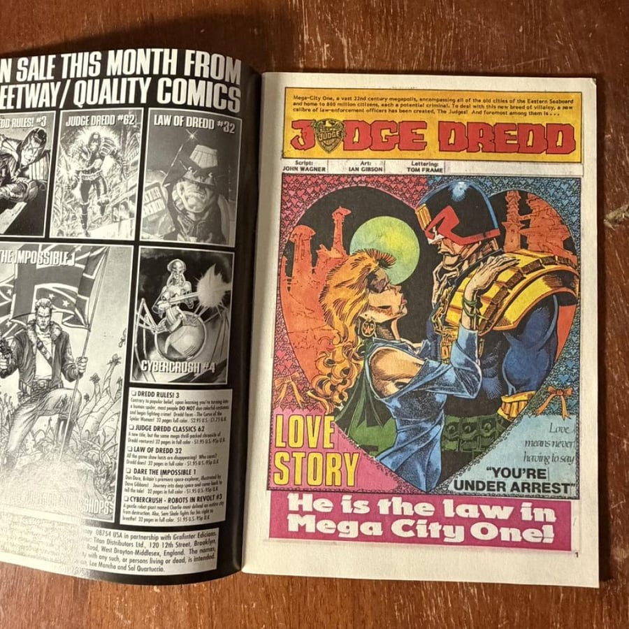 كوميك Judge Dredd Classics No.62 – Fleetway Quality
