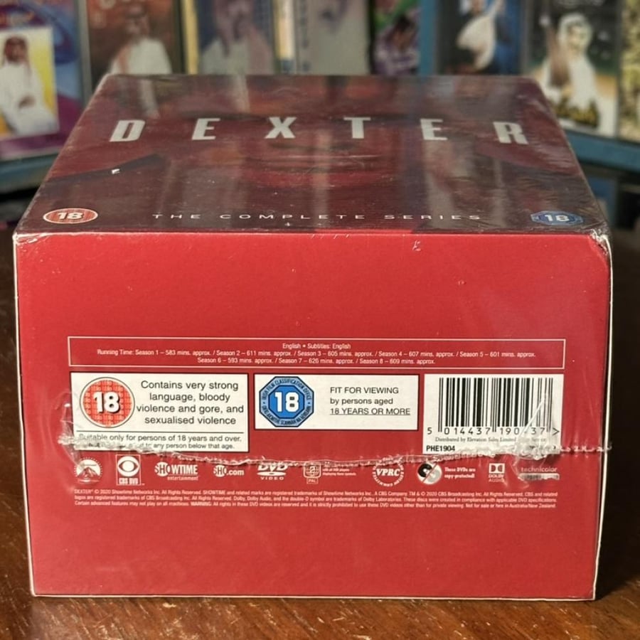مسلسل Dexter DVD السلسلة الكاملة 2006–2013