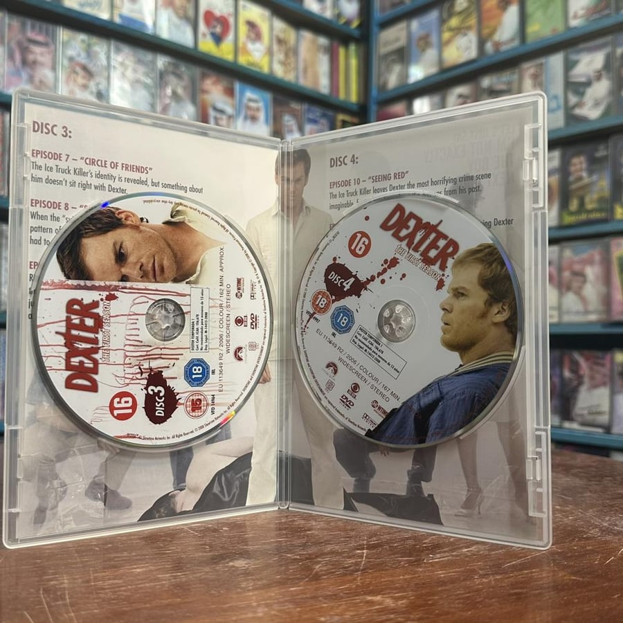 مسلسل Dexter الموسم الأول كامل - DVD