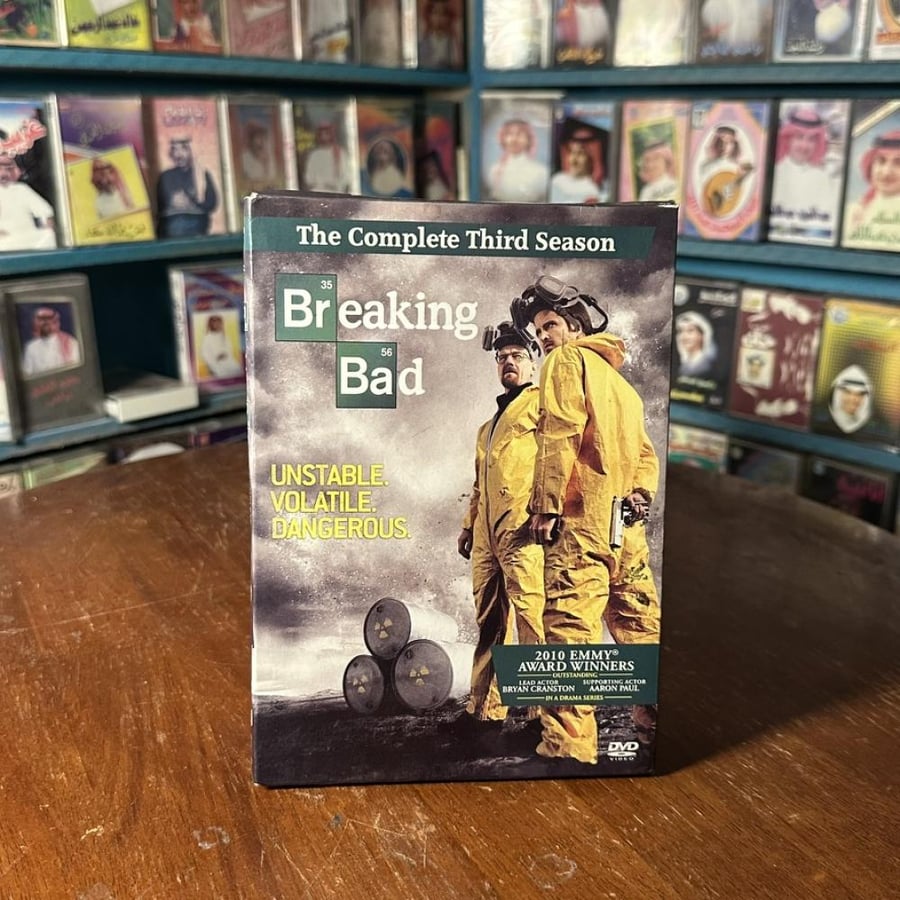 مسلسل Breaking Bad الموسم الثالث DVD 2010