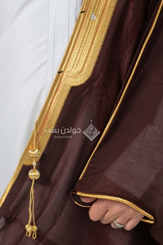 Golden Bisht- بشت ملكي عودي راقي
