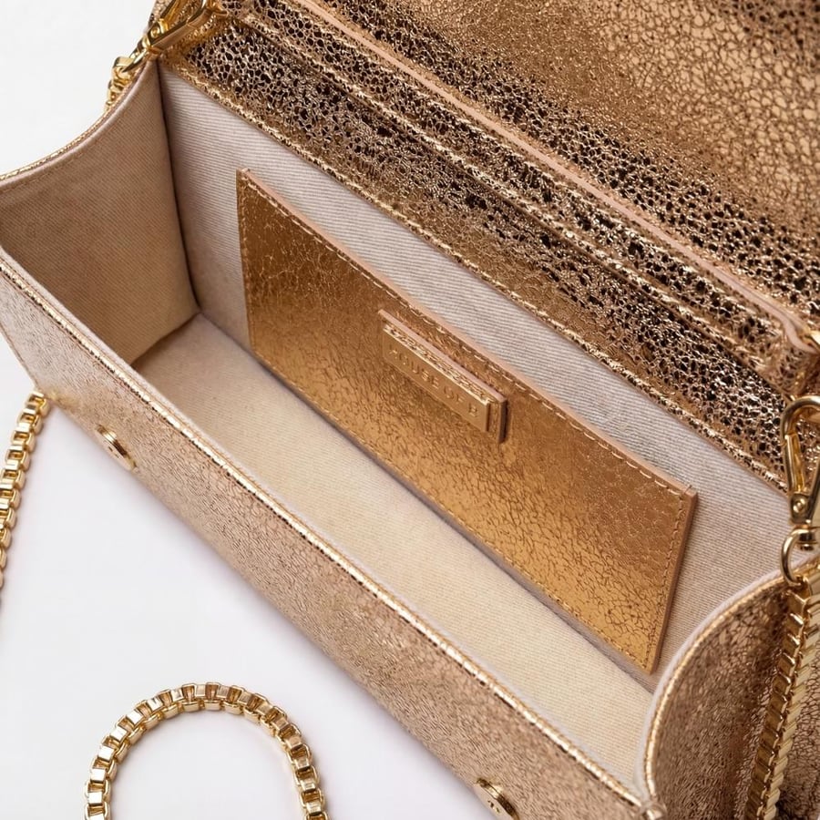 ARIA DATE METALLIC CRUSH