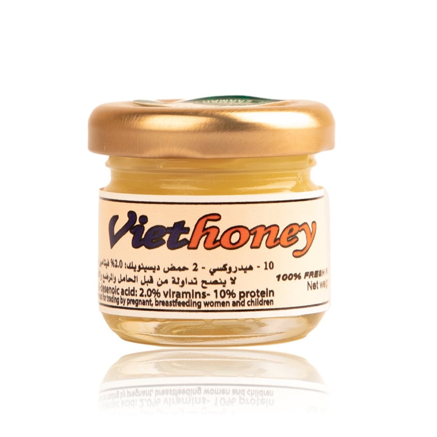 غذاء ملكات النحل الفيتنامي عسل عرش الزهور  Honey Arsh Alzhoor