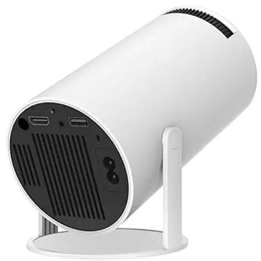 جهاز عرض DENX DX2591 الذكي بدقة FHD مع إضاءة LED وتقنية Keystone الرقمية، والاتصال بالبلوتوث و Wi-Fi