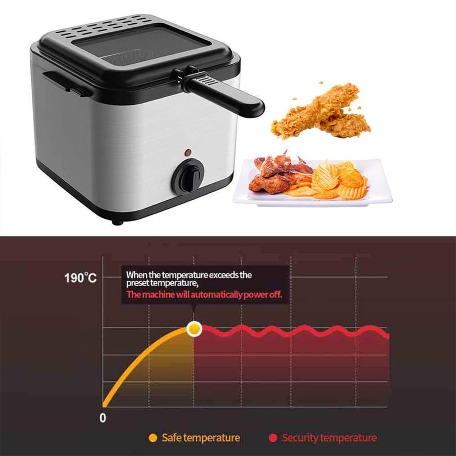 مقلاة عميقة DENX DX4002 10
