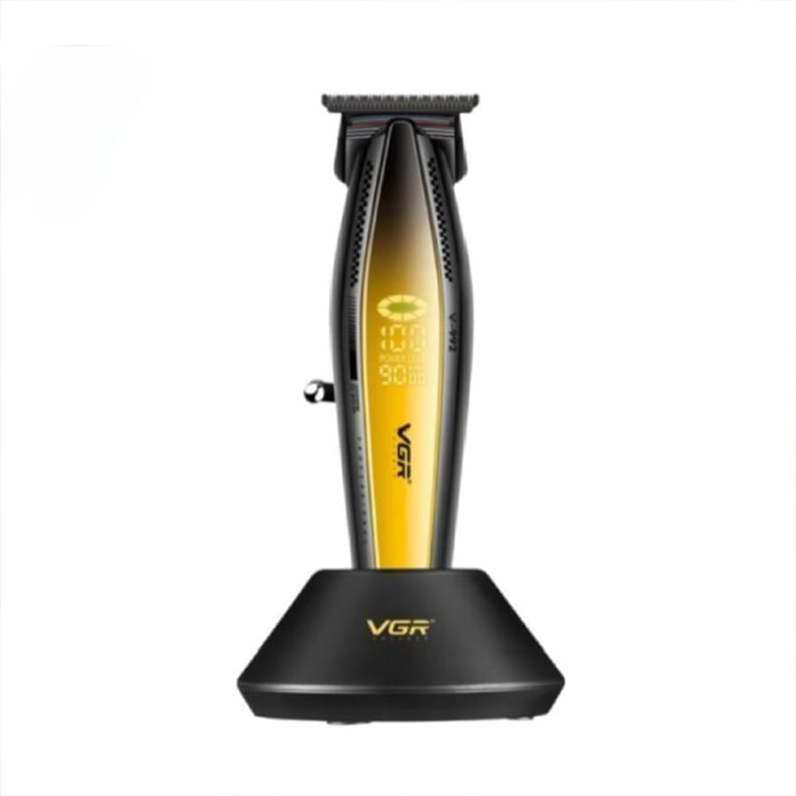 ماكينة حلاقة VGR V-992 بمحرك 9000 دورة وشفرات DLC وسيراميك  8