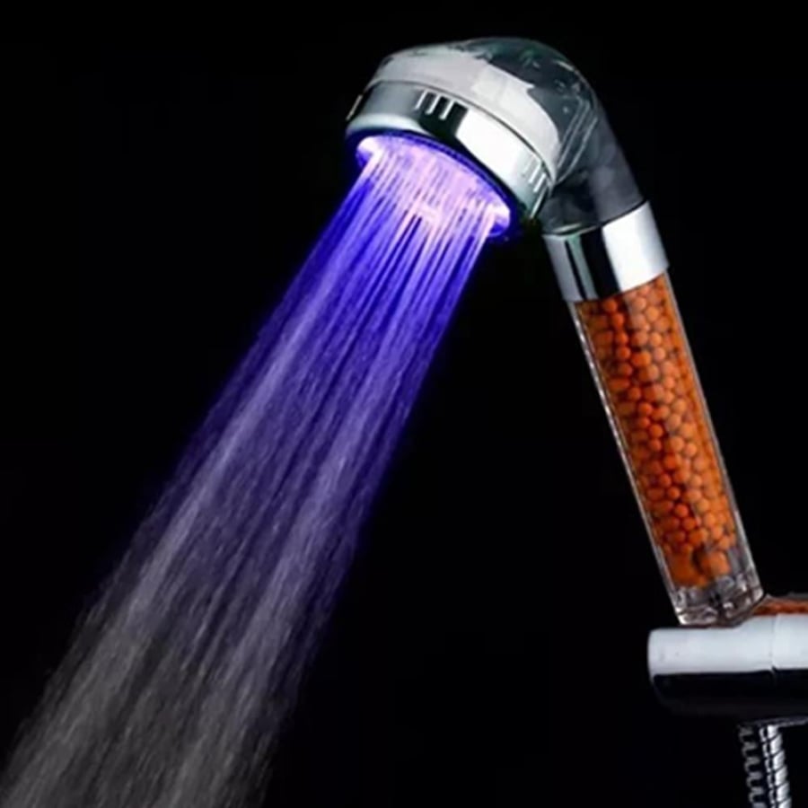 دش الاستحمام  YC8117 مع إضاءة LED RGB  8