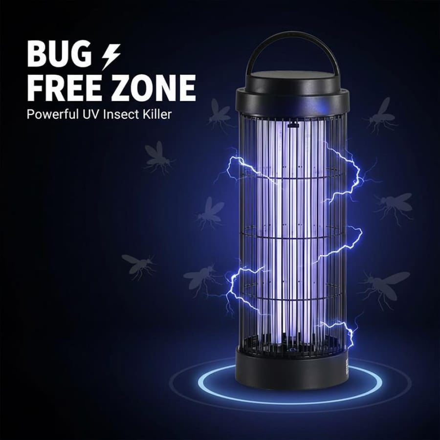 مصباح قاتل البعوض DENX DX2353 كهربائي 20 واط مقاوم للماء 7
