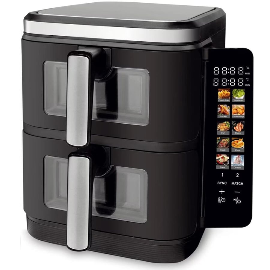 مقلاة هوائية DENX DX4001 بسلة مزدوجة 11 لتر 2800 واط 4