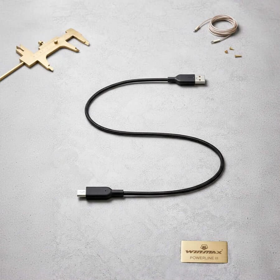 كابل شحن Type-C سريع PowerLine II متين مقاوم للثني بطول 1 متر  2
