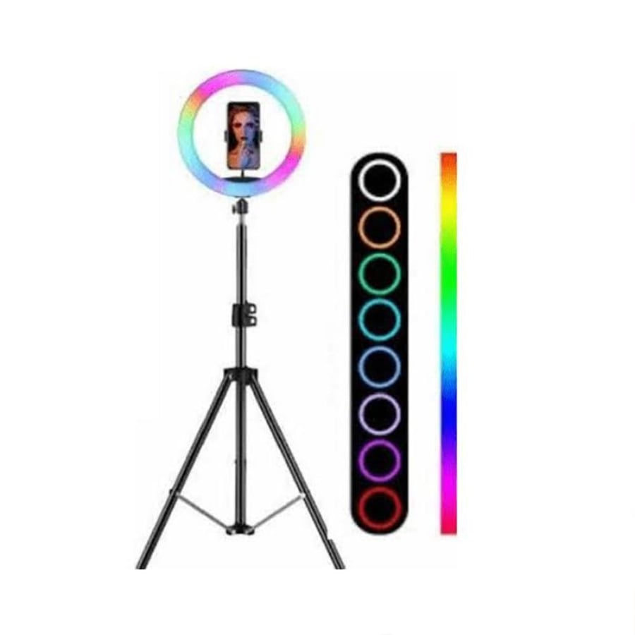 مصباح RGB LED احترافي 3D-30 للبث المباشر  4