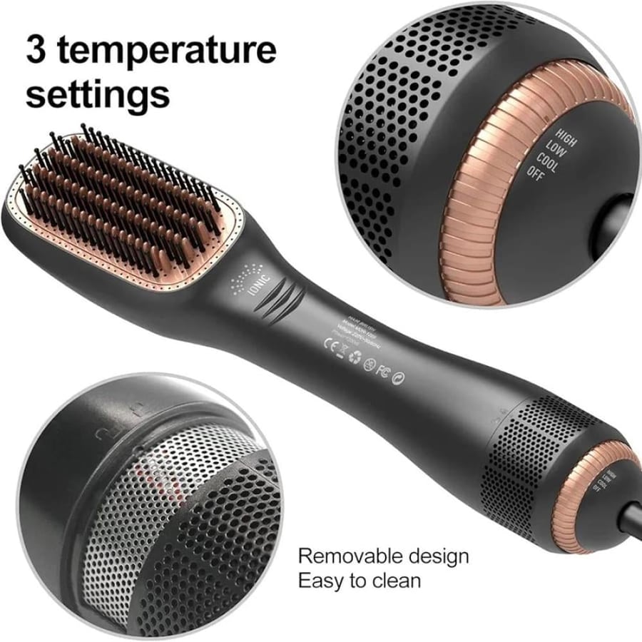 فرشاة هواء ساخن Ruay RA17 لتجفيف وتصفيف الشعر 2 في 1   2