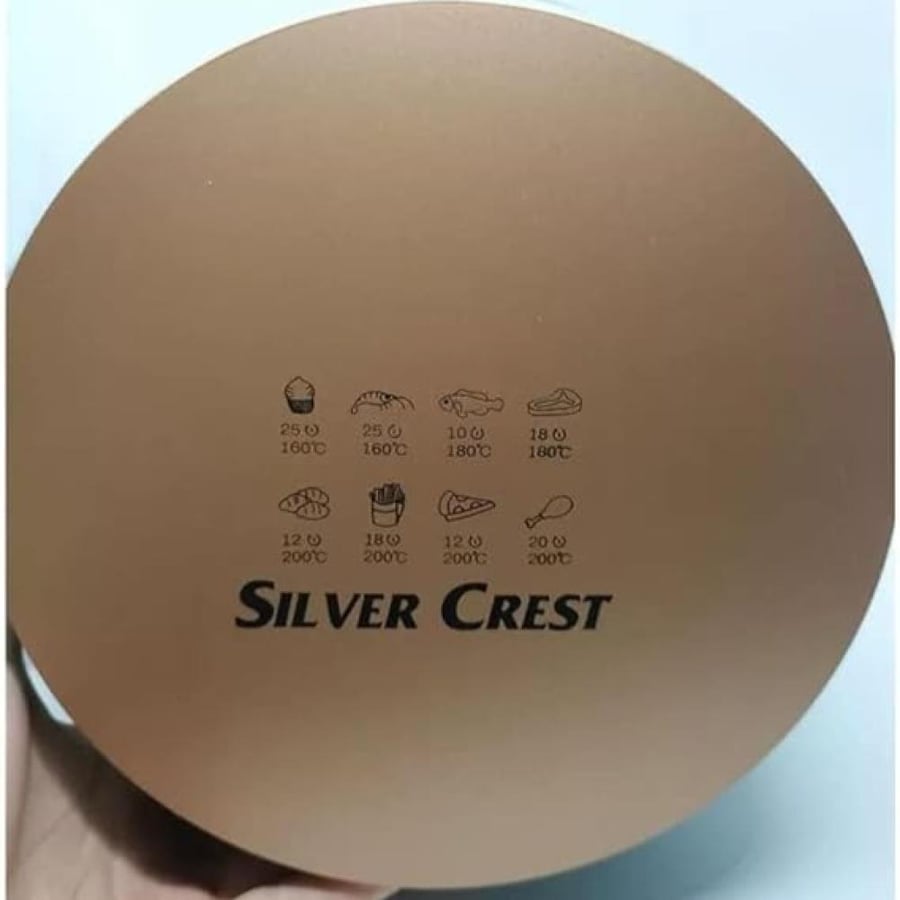 المقلاة الهوائية الكهربائية من Silver Crest  بقوة 2400 واط  4