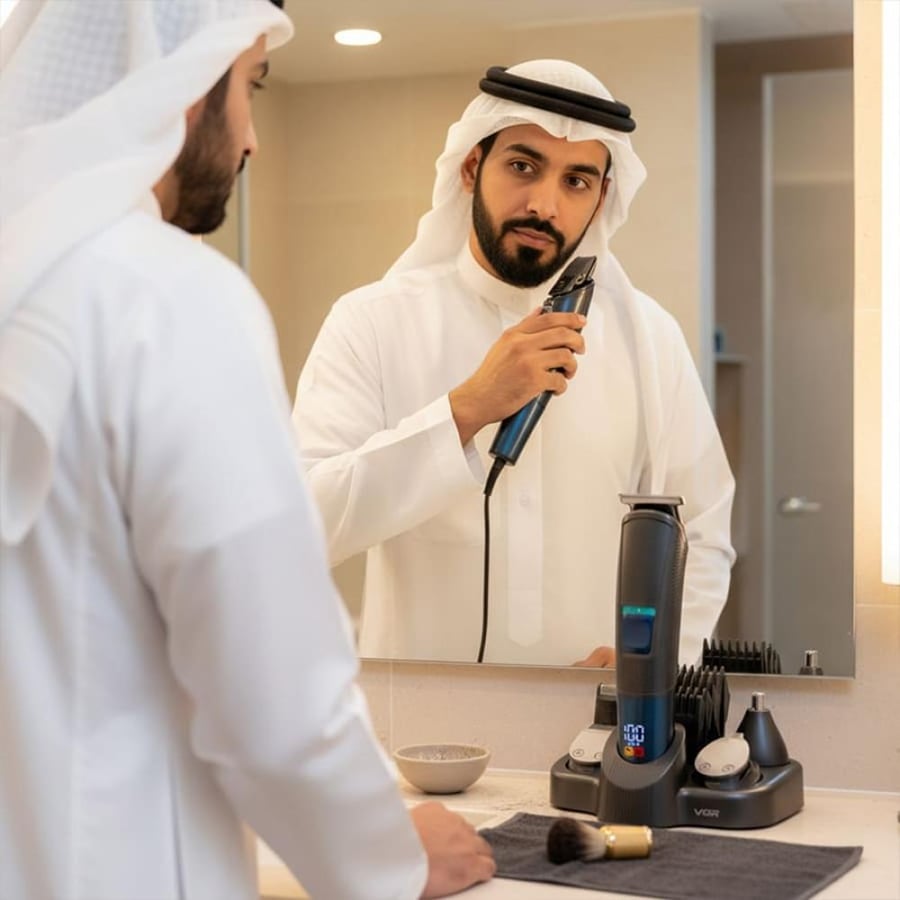 ماكينة حلاقة VGR V-108 احترافية 10 في 1 للشعر واللحية - شحن سريع 4