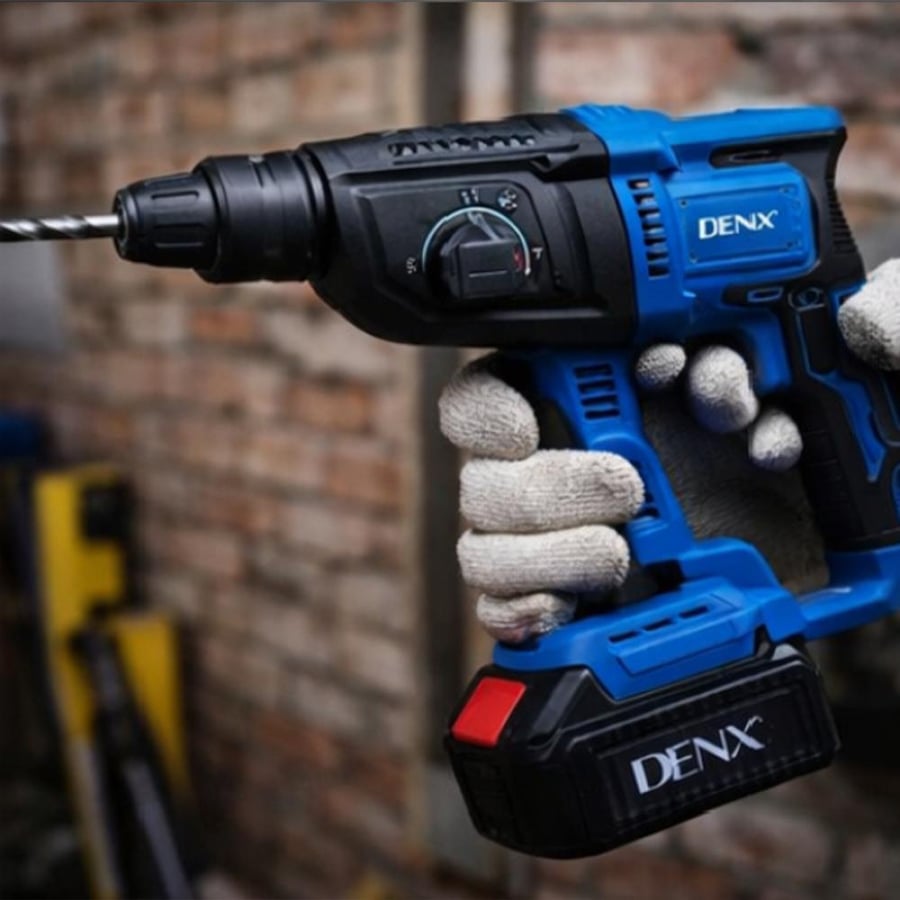 مثقاب DENX DX3336 مطرقي لاسلكي 21V بمحرك عزم قوي  8