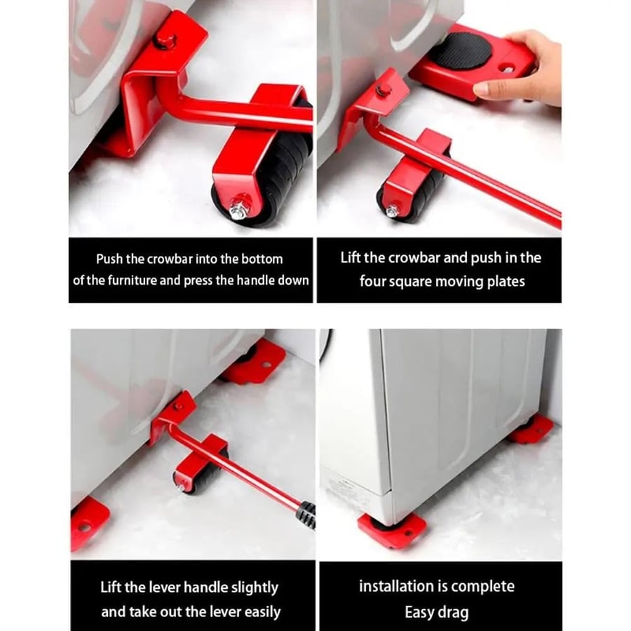 مجموعة أدوات لرفع ونقل الأثاث 6