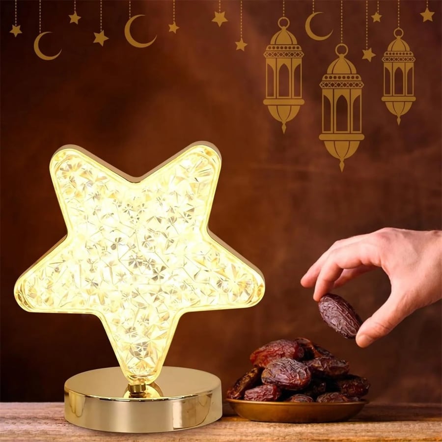 مصباح النجمه الكريستالي
