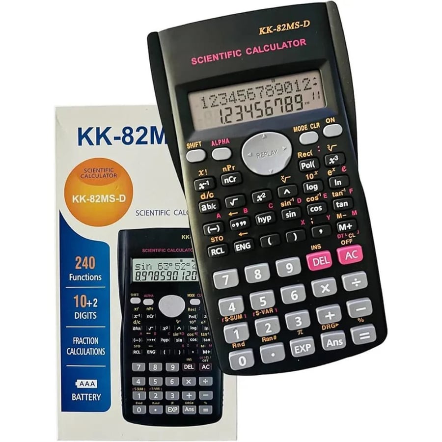 آلة حاسبة KK-82MS-D من DEXIN BST 3