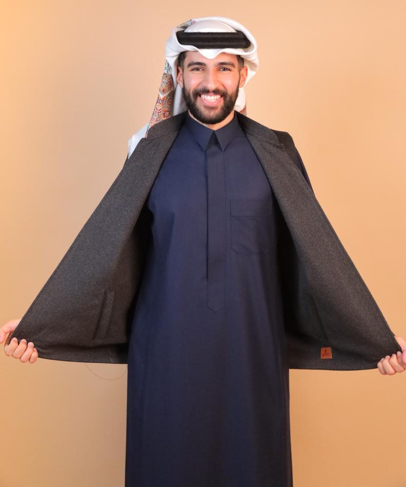 سديري دبل فيس ( بني مونس + اسود)