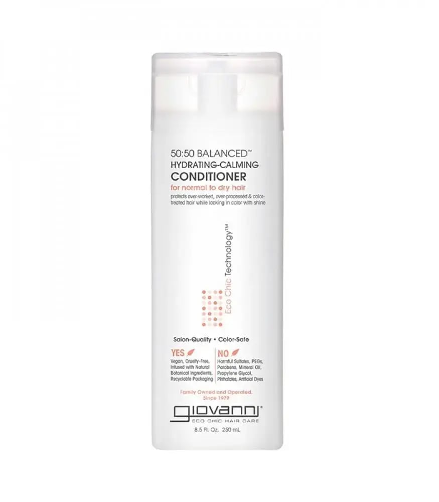 Giovanni 50:50 Balanced Hydrating-Clarifying & Soothing Hair Conditioner (250ml) | Luxury Care & Healthy Shine