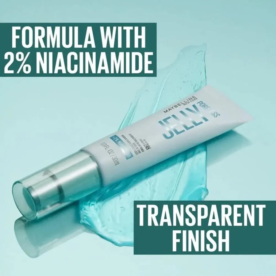 ميبيلين برايمر Poreless Jelly لتمويه المسام - 30 مل