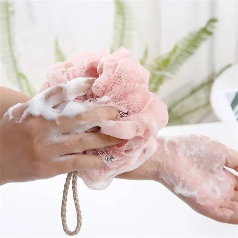 Viola Angel Flower Bath Loofah