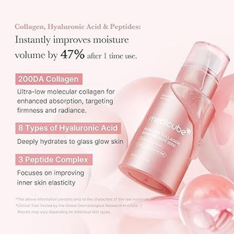 ميديكيوب سيروم PDRN Pink Collagen Exosome - 30 مل