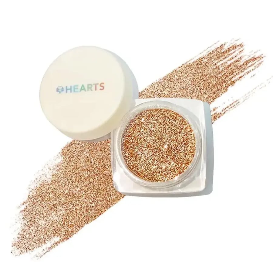 Hearts Shimmer Loose Glitter Powder - 18