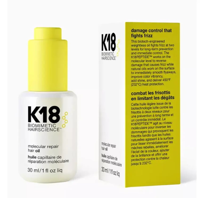 K18 Molecular Repair Hair Oil - 30ml